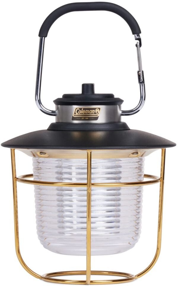 Coleman 1900 Collection 200 Lumens Premium LED Lantern, Durable Impact & Water-Resistant Lantern with Adjustable Brightness Settings & Carry Handle