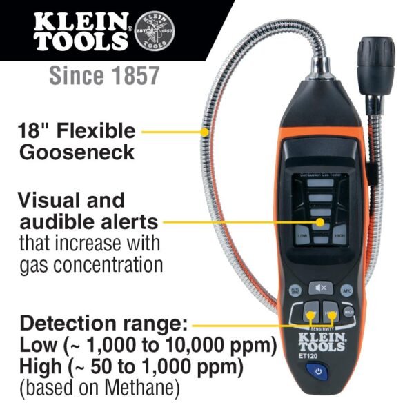 Comprehensive Klein Tools ET120 Gas Leak Detector Review for HVAC Professionals