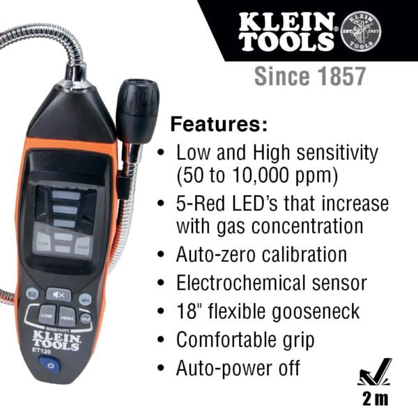 Comprehensive Klein Tools ET120 Gas Leak Detector Review for HVAC Professionals