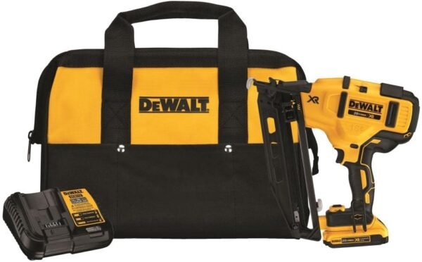 DEWALT 20V MAX* XR Finish Nailer, Angled, 16GA (DCN660D1) DEWALT 20V MAX* XR Finish Nailer, Angled, 16GA (DCN660D1)