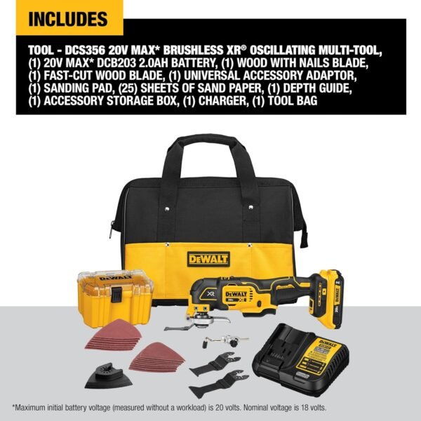 DEWALT 20V Max XR Oscillating Tool Kit Review Reveals Powerful Brushless Performance