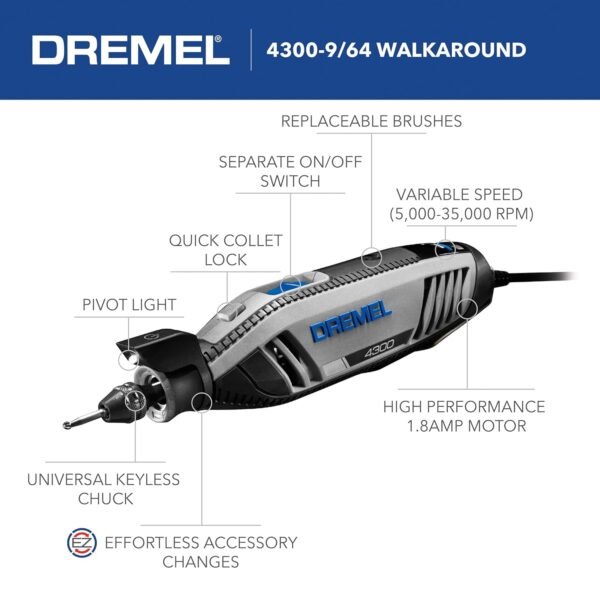 Dremel Rotary Tool 4300 Review Unleashing Power and Precision in Versatile Kits