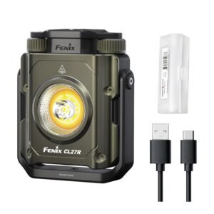 Fenix CL27R Camping Lantern Flashlight, 1600 lumens USB-C Rechargeable Waterproof Portable with White and Red LEDs and Lumentac Organizer for Hurricane Power Outage Emergency...
