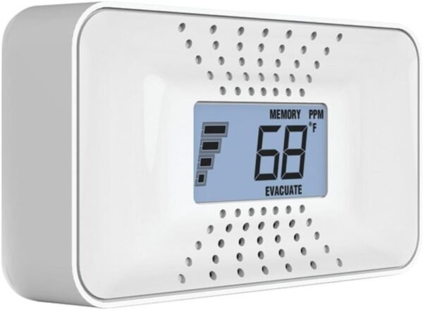 First Alert CO710 Carbon Monoxide Detector with 10-Year Battery and Digital Temperature Display , White