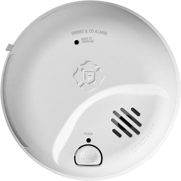 First Alert Hard-Wired w/Battery Back-Up Ionization Smoke and Carbon Monoxide Detector, SMICO100-AC