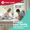 First Alert Hardwired Combination Smoke Carbon Monoxide Alarm Review with Corded Electric Power
