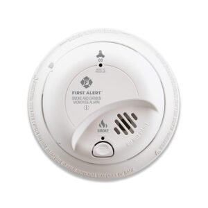 FIRST ALERT SC9120B Corded Electric Combination Alarm with Adapter Plugs for Easy Replacement FIRST ALERT SC9120B Corded Electric Combination Alarm with Adapter Plugs for Easy Replacement