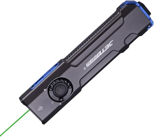 JETBeam E26 Pocket Flashlight,3000 Lumens USB C Rechargeable Flashlight 5 Modes,Dual White Light Source Output+Green Beam Combo,Power by Rechargeable Built-in Battery,IPX8... JETBeam E26 Pocket Flashlight,3000 Lumens USB C Rechargeable Flashlight 5 Modes,Dual White Light Source Output+Green Beam Combo,Power by Rechargeable Built-in Battery,IPX8...