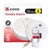 Kidde 21026063 AC Hardwired Smoke Detector Alarm with 9V Back up and Front Load Battery Door, White Kidde 21026063 AC Hardwired Smoke Detector Alarm with 9V Back up and Front Load Battery Door, White