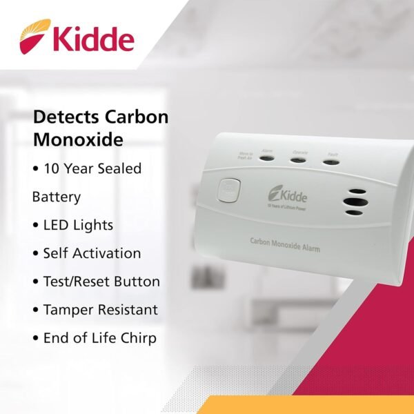 Kidde Carbon Monoxide Detector Review Reveals Long-Lasting 10-Year Battery Performance