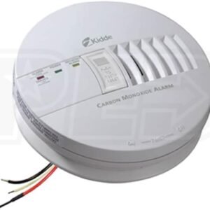 Kidde Hardwired Carbon Monoxide Detector with 9-Volt Battery Backup, 3 LED Indicators