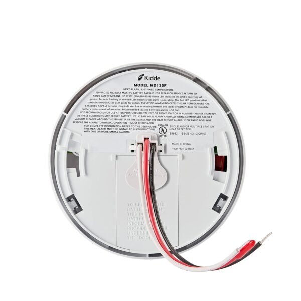 Kidde Hardwired Heat Detector Review Essential Garage Safety with Reliable Battery Backup