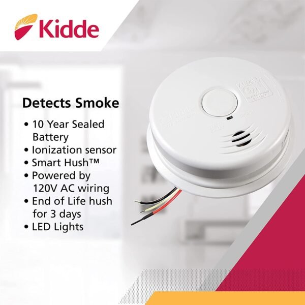 Kidde Hardwired Smoke Detector i12010S Review Reliable Fire Safety with 10 Year Battery Backup