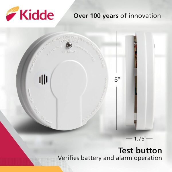Kidde i9050 Battery Operated Smoke Detector Review Ionization Alarm Performance Tested