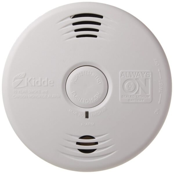Kidde Smoke & Carbon Monoxide Detector, 10-Year Battery, Voice Alerts , 1 Count ( Pack of 1)