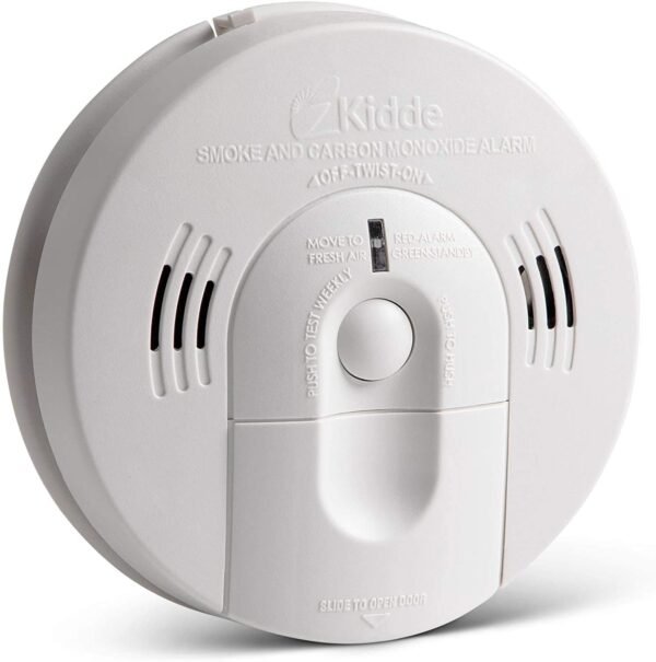 Kidde Smoke & Carbon Monoxide Detector with Voice Alerts, Battery Powered, Combination Smoke & CO Alarm Kidde Smoke & Carbon Monoxide Detector with Voice Alerts, Battery Powered, Combination Smoke & CO Alarm