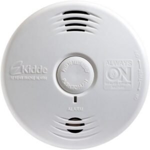 Kidde Smoke Detector, 10-Year Battery, Photoelectric Sensor Smoke Alarm, White Kidde Smoke Detector, 10-Year Battery, Photoelectric Sensor Smoke Alarm, White