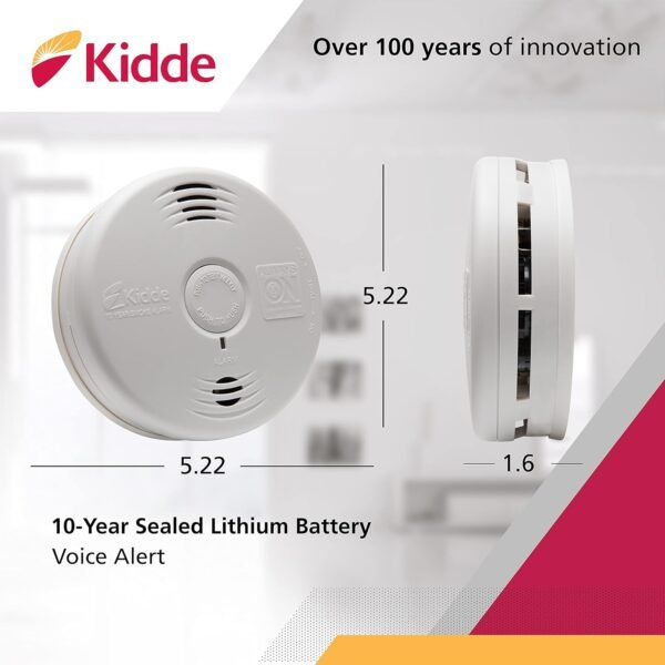 Kidde Smoke Detector Review 10 Year Battery Photoelectric Sensor Performance Tested