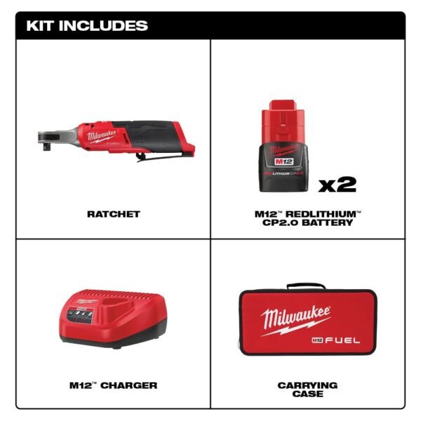 Milwaukee M12 FUEL 2567-22 Ratchet Kit Review Fastest Cordless Power Tool