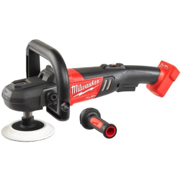. Milwaukee M18 Fuel 15mm Random Orbital Polisher - No Charger, No Battery, Bare Tool Only