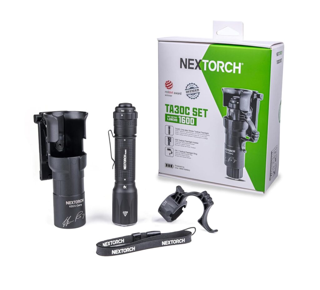 NEXTORCH TA30C Set Tactical Flashlight