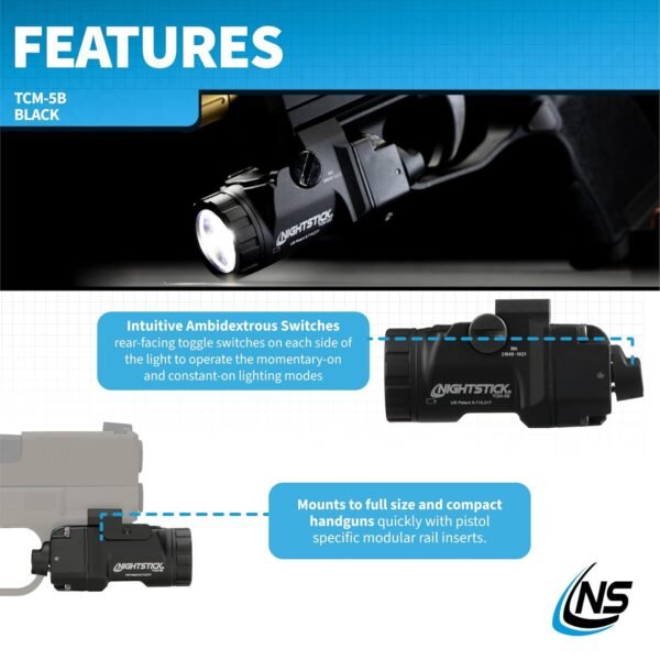 Nightstick TCM-5B Tactical Flashlight Review Unveils Brightness and Rail Compatibility Benefits Nightstick TCM-5B Tactical Flashlight Review Unveils Brightness and Rail Compatibility Benefits