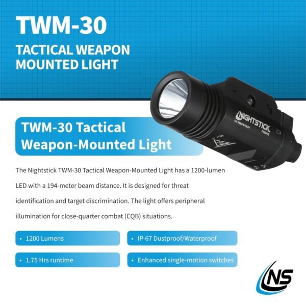 Nightstick TWM-30 Tactical Flashlight Review Illuminating Performance and Durability Tested Nightstick TWM-30 Tactical Flashlight Review Illuminating Performance and Durability Tested