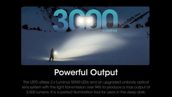 Nitecore LR70 Lantern Flashlight Review Powerful 3000 Lumen Camping Light and USB-C Rechargeable