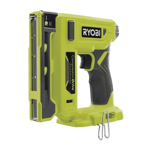 Ryobi 18-Volt ONE+ Cordless Compression Drive 3/8 in. Crown Stapler (Tool Only) P317 Ryobi 18-Volt ONE+ Cordless Compression Drive 3/8 in. Crown Stapler (Tool Only) P317