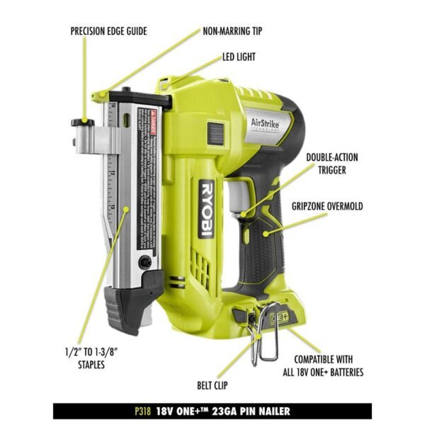 Ryobi P318 Cordless Finish Nailer Review Reveals Power Efficiency and Comfort Features