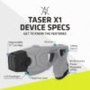 TASER X1 Rechargeable Stun Gun Review Powerful Personal Defense Equipment Insights