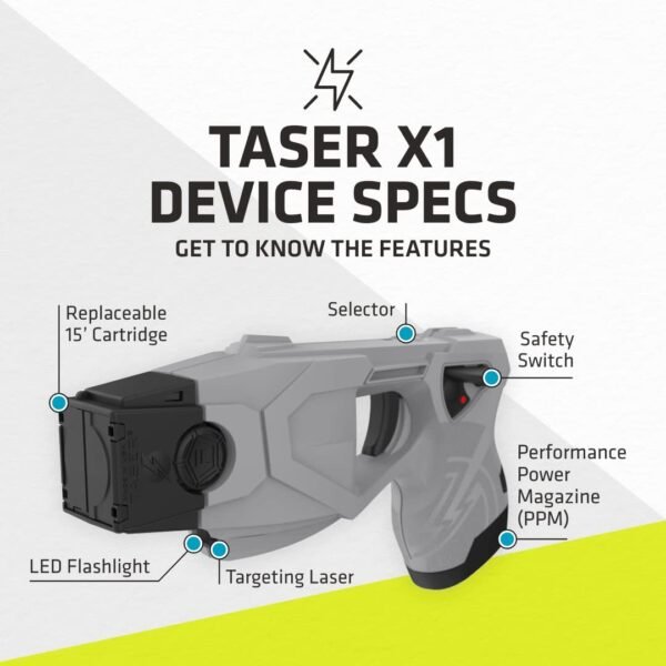 TASER X1 Rechargeable Stun Gun Review Powerful Personal Defense Equipment Insights