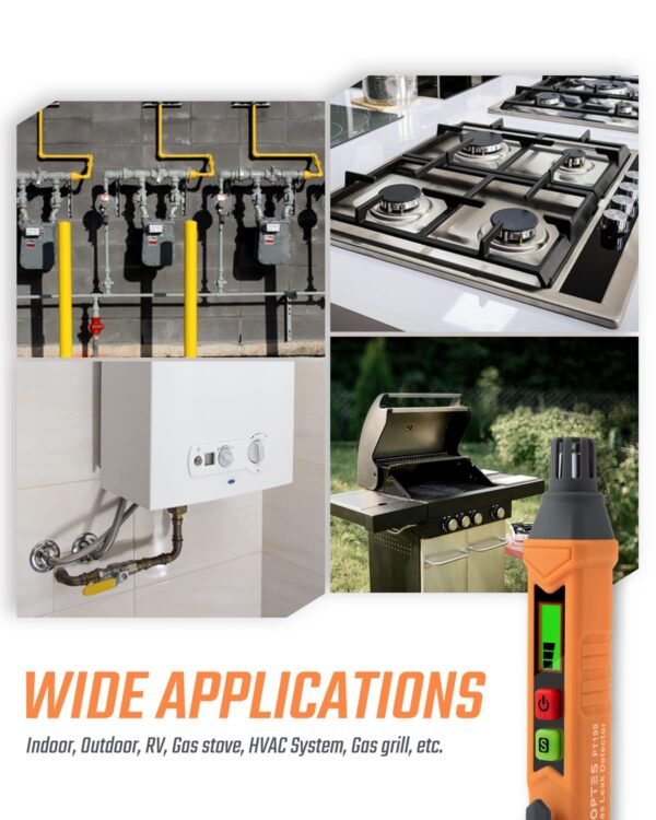 TopTes PT199 Gas Leak Detector Review Best Portable Natural Gas Sniffer for Safety