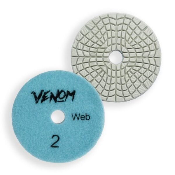 Venom Web Diamond Polishing Pads Review Best 3 Step System for Stone Surfaces