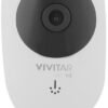 Vivitar 2 Pack IPC-113 1080p Full HD Wi-Fi Smart IP Camera with Wide Angle Lens, White