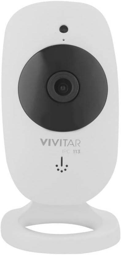 Vivitar 2 Pack IPC-113 1080p Full HD Wi-Fi Smart IP Camera with Wide Angle Lens, White