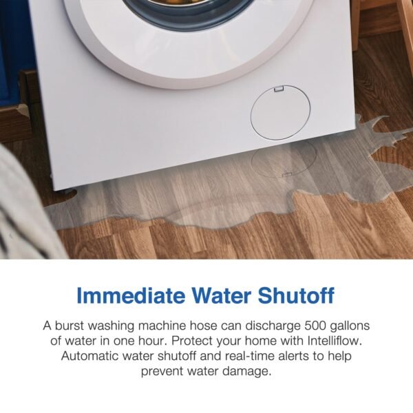 Watts Intelliflow Washing Machine Smart Water Shutoff Valve Review with Real-Time Alerts
