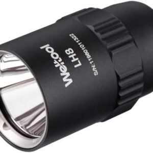 Weltool LH8 Weapon Light Head 5700K, 83900 cd 1250 lm for W65/W35 Body or Surefire M600DF,Black Color Weltool LH8 Weapon Light Head 5700K, 83900 cd 1250 lm for W65/W35 Body or Surefire M600DF,Black Color