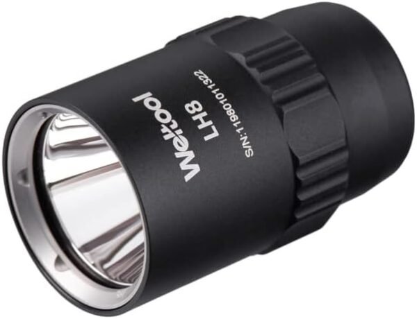 Weltool LH8 Weapon Light Head 5700K, 83900 cd 1250 lm for W65/W35 Body or Surefire M600DF,Black Color Weltool LH8 Weapon Light Head 5700K, 83900 cd 1250 lm for W65/W35 Body or Surefire M600DF,Black Color