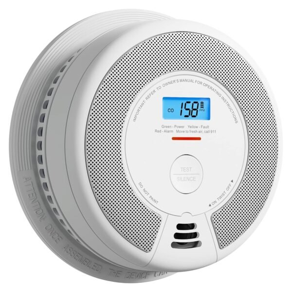 X-Sense 10-Year Battery Combination Smoke Carbon Monoxide Alarm Detector with Large LCD Display (Standalone Model) X-Sense 10-Year Battery Combination Smoke Carbon Monoxide Alarm Detector with Large LCD Display (Standalone Model)